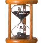 hourglass sands of time woman man 1356070
